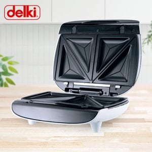 델키 샌드위치메이커 토스트 기계 양면그릴 DKB-206