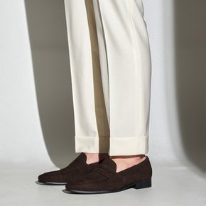 Luce_Penny Loafers D.Brown suede / ALC027