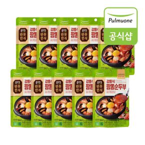 E풀무원 반듯한식 강릉식 짬뽕순두부찌개 양념소스(140g) x 10개..[35788932]