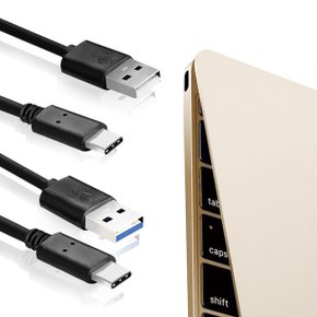 노트북 맥북 고속 충전 케이블 C타입 데이터 전송 USB 2.0 / 3.0