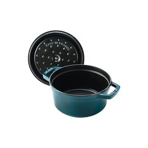 staub 스토우브 피코 코콧 라운드 라멜 20cm 황동 손잡이 사양 양손 주물