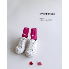 (20%SALE)하트팝 미들삭스