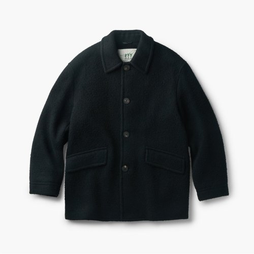 울 하프 코트 AHCAW25511BKX