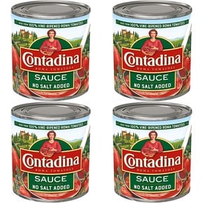 카타디나 무염 토마토 소스 Contadina Canned Tomato Sauce 227g 4캔