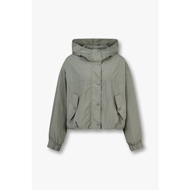 VOV 보브 후디드 드로스트링 나일론 점퍼 7154320005