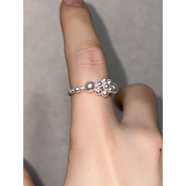 메이플라워 비즈반지 단품