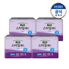 디펜드 스타일 초슬림패드 안심대용량 12매x4팩