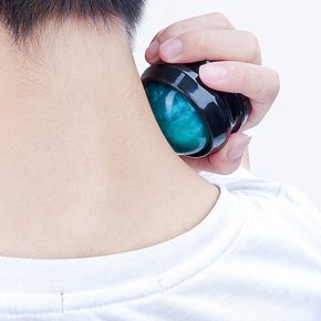 1+1 목 어깨 마사지볼 롤링 마사지기 승모근 다리 종아리 핸디 롤러 맛사지볼