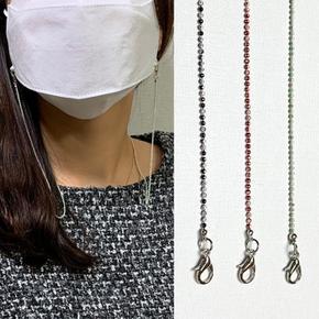 [더블디] 마스크스트랩 투톤구슬 비즈 마스크줄 마스크끈 MST75 (S10367696)