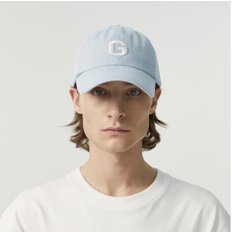 [여주점] G LOGO DENIM WASHED BALL CAP-LIGHT BLUE