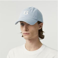 [여주점] G LOGO DENIM WASHED BALL CAP-LIGHT BLUE