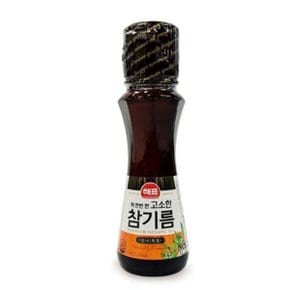 쿨샵 해표 미니사이즈 참기름 한번 짠 참기름 55ml