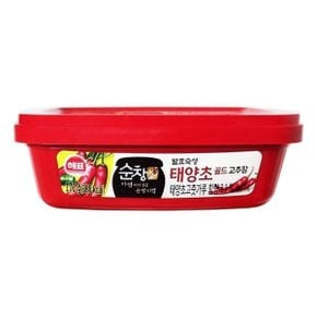해표 순창궁 발효숙성 태양초 골드 고추장 170g X 1개