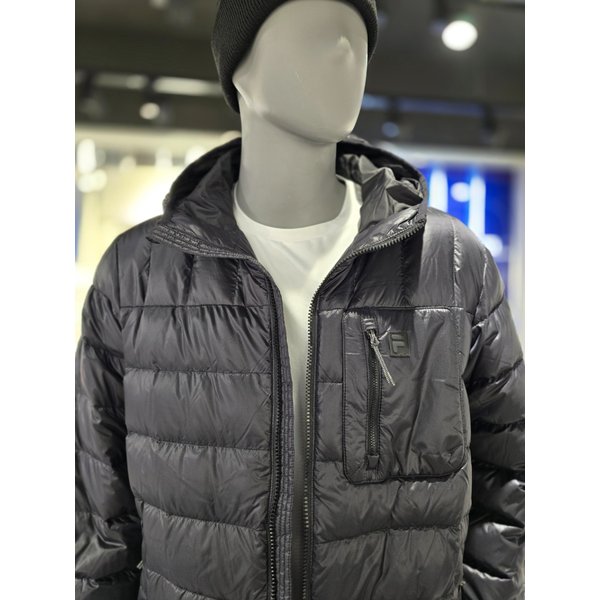 [파주점] 라이프 유광립스탑 후디드 경량다운(FS2DJG4108M-BLK)