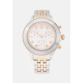 4304012 Swarovski OCTEA - Chronograph watch silver-coloured/rosegold-coloured