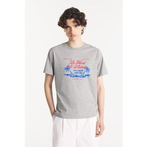 TRANOR – PRINTED T-SHIRT_Grey_LSTA0TS93U (남여공용)