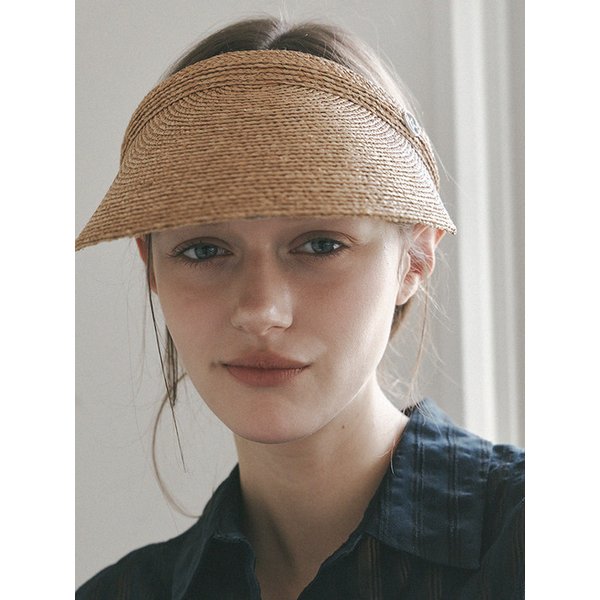 Ete raffia sun visor_2color