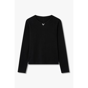 VOV 리브드 메탈 로고 티셔츠 7126140100199