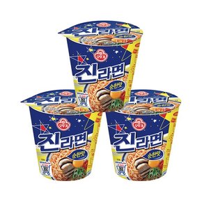 오뚜기 진라면 순한맛 65g x 3개 / 컵라면