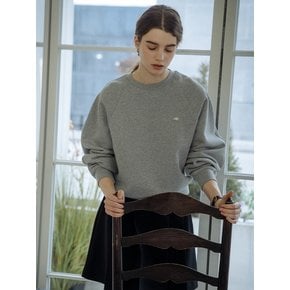 Ballon sleeve comfy sweatshirt_Gray