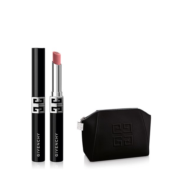 [SSG단독] 르 루즈 슬림 벨벳 립 세트 (+블랙 미니 파우치 증정)