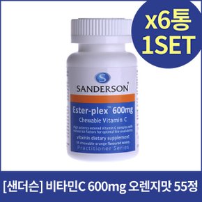 [샌더슨]에스터플렉스 비타민C 600mg 55정X6개