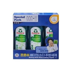 NS홈쇼핑 프로쉬 베이킹소다 주방세제 1L 3개 + 펌프 2개 무배 ..[34632901]