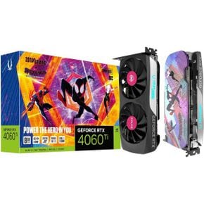 영국 조텍 그래픽카드 Zotac GAMING GeForce RTX 4060 Ti 8GB Twin Edge OC SPIDERMAN™ Across