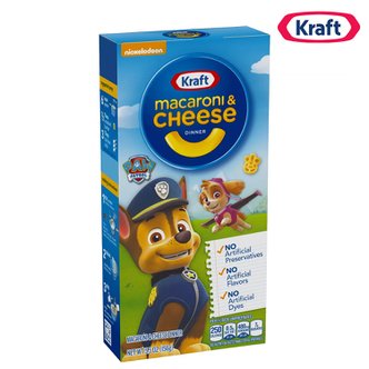 Kraft 크래프트 퍼피구조대 모양 마카로니 맥앤치즈 156g