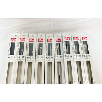 얀스토어 Prym 프림 에르고노믹스 대바늘 35cm 뜨개바늘 2pcs