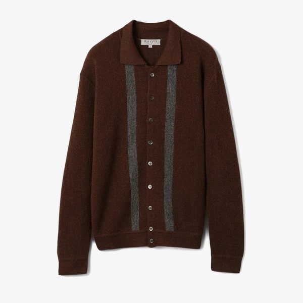 라파 RAFFA EL RAY SHIRT CARDIGAN 셔츠 가디건 브라운 BROWN 품번 FAF2M50000A50 신세계백화점 센텀시티점 샌프란시스코마켓 정품 상세 안내 1