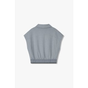 [부산점] 보브)) 슬리브리스 하프 집업 티셔츠 (7125240701)