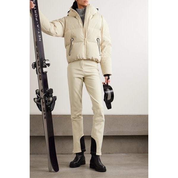 코도바 메리벨 후드 퀼티드 다운 스키 재킷 46376663162901149