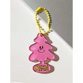 BFMA PINK TREE KEY RING