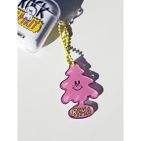 BFMA PINK TREE KEY RING