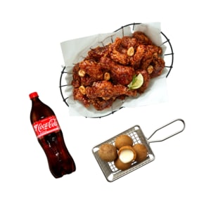 쏘마치 콤보+치로스+콜라 1.25L