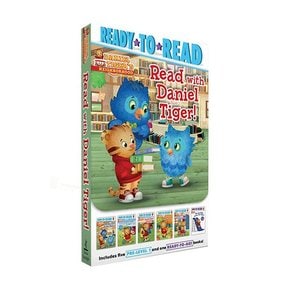 [영어원서] Ready to Read 1 : Read with Daniel Tiger - Paperback, 6종