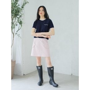 POCKET MINI SKIRT / PINK