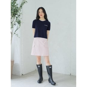 POCKET MINI SKIRT / PINK