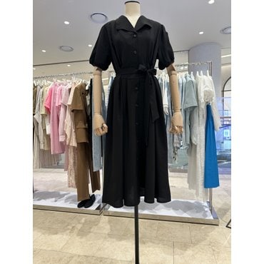 ab.f.z 카라넥 A라인 셔링 플리츠 롱원피스 ASZ2HO88F