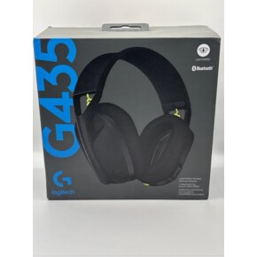 로지텍 G435 LIGHTSPEED 무선 게이밍 헤드셋 e- 블랙