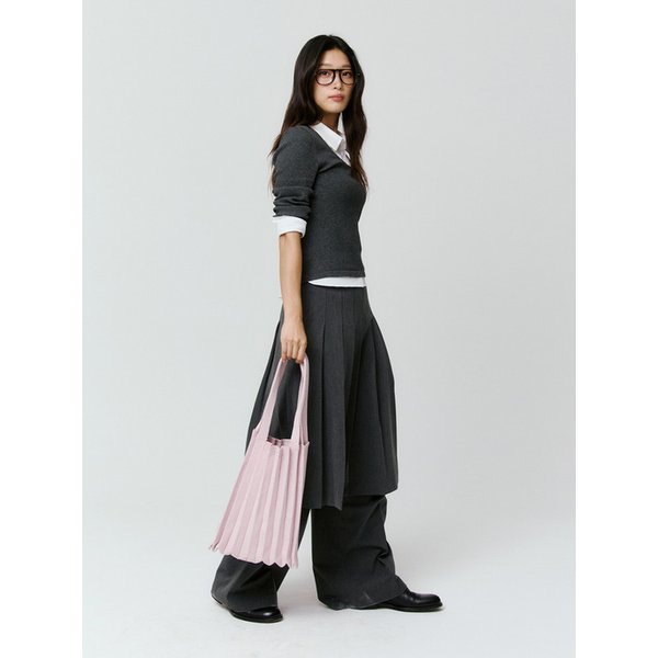 뉴숄더백 글리터페일핑크