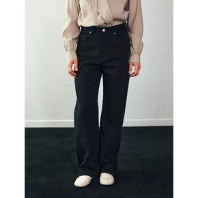 Red Stitch Semi-Wide Cotton Jeans