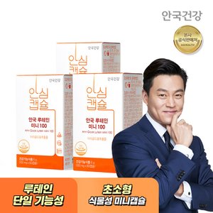 안국건강 루테인 미니100 60캡슐 3박스(6개월분)