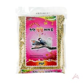 꿀생활 자연영양새사료전연령용600g X ( 2매입 )