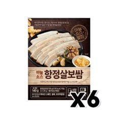  마늘소스 항정살보쌈 즉석조리식품 140g x 6개