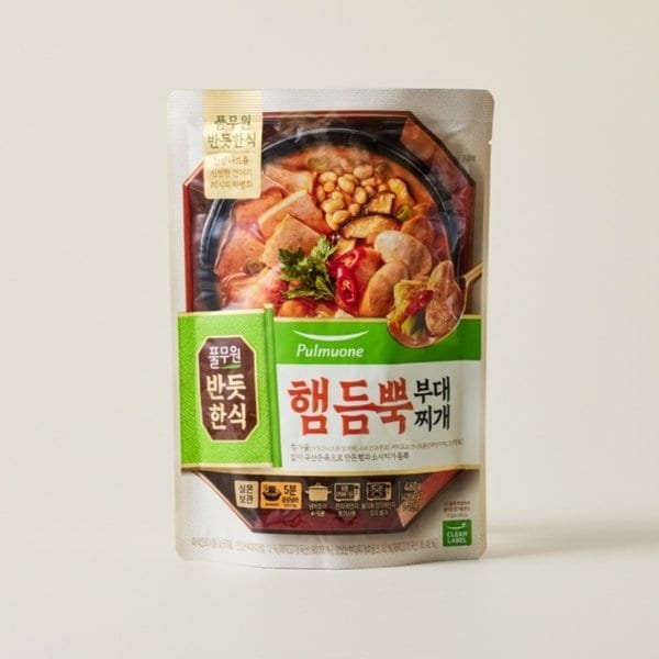 반듯한식 햄듬뿍 부대찌개 460g
