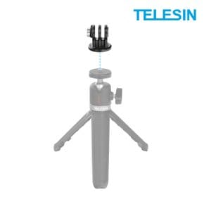 텔레씬 GP-TPM-T03 고프로 액션캠 4분의1인치 삼각대 변환 어댑터