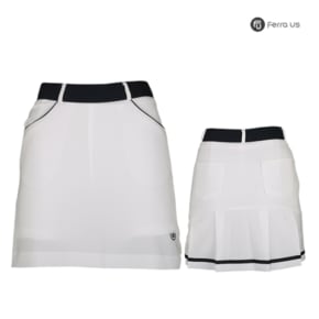 페라어스 여성 골프 스판 줄 뒷주름스커트 ASBU4117M1