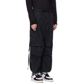 마스터마인드 블랙 Alpha Industries 카고 팬츠 MW23C11-PA200 BLACK